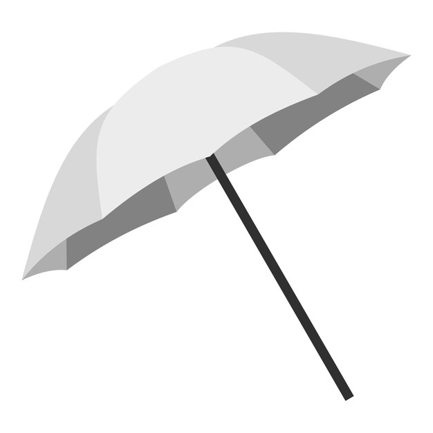 Vector umbrella icon flat illustration of umbrella vector icon for web