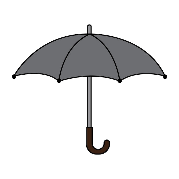 Umbrella icon logo vector design template