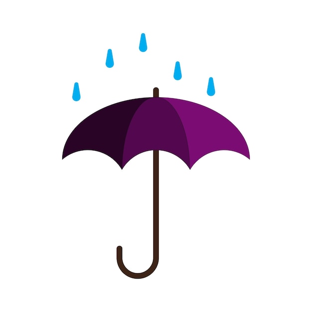 Umbrella icon vector design templates