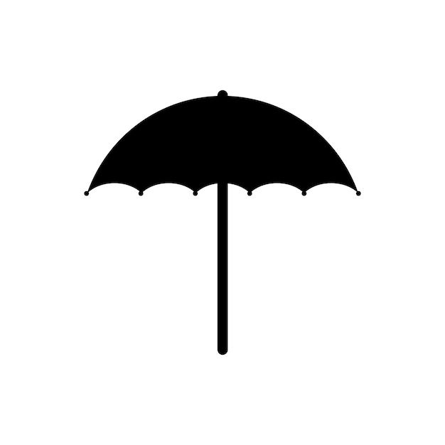 umbrella icon vector template illustration logo design