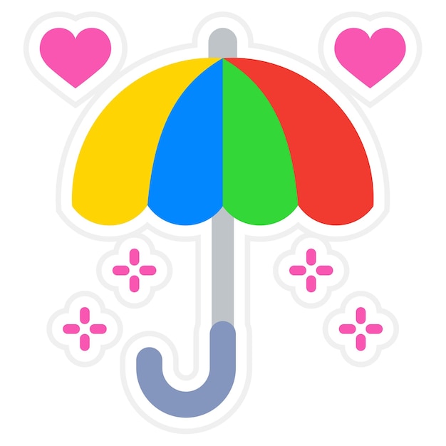 Vector umbrella icon