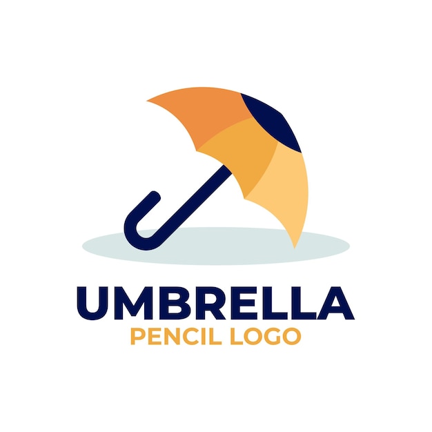 Umbrella Pencil Logo