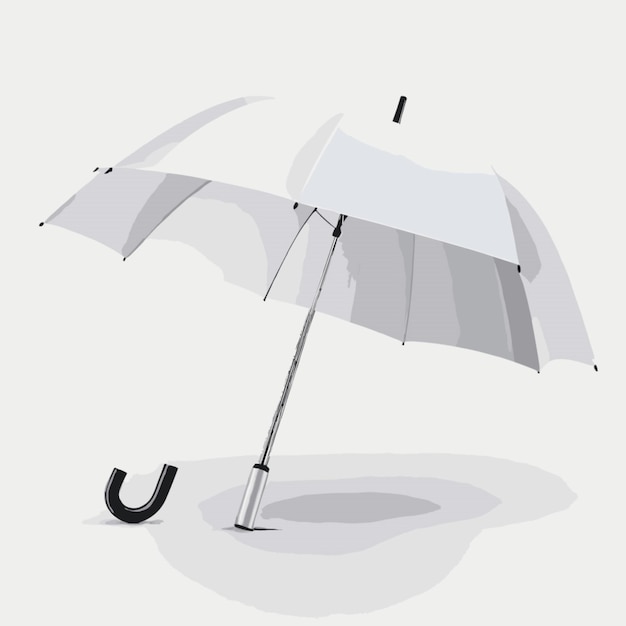 Premium Vector | Umbrella vector on white background