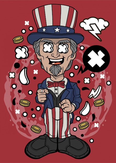 Uncle Sam illustratie