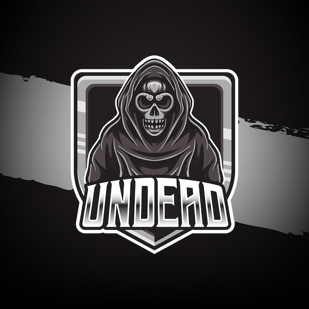 Undead mascot logo