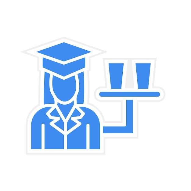 Vector underemployment icon vector image can be used for job search