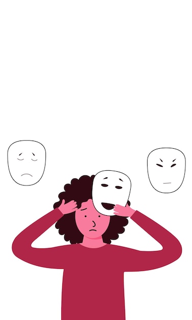 Understanding emotions through masks a symbolic representation of mental health struggles in modern society