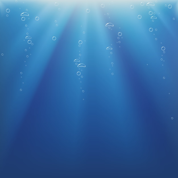 Underwater Bubbles Background