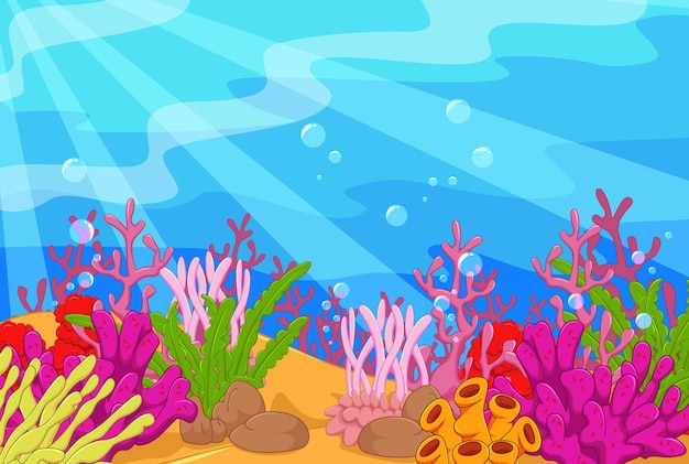 Underwater landscape