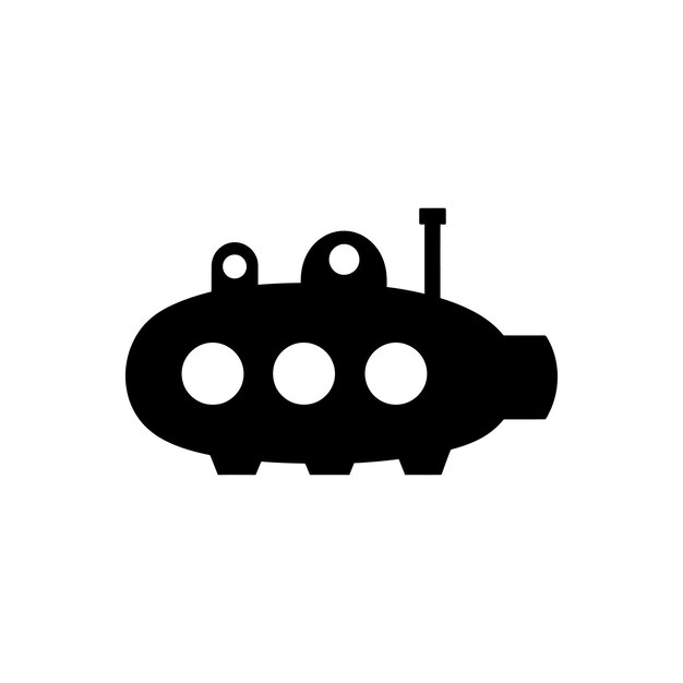 Vector underwater vessel icon