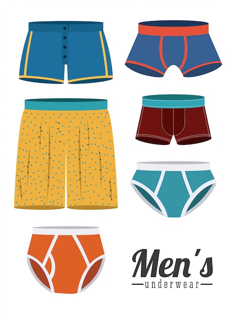 Vector underwear design