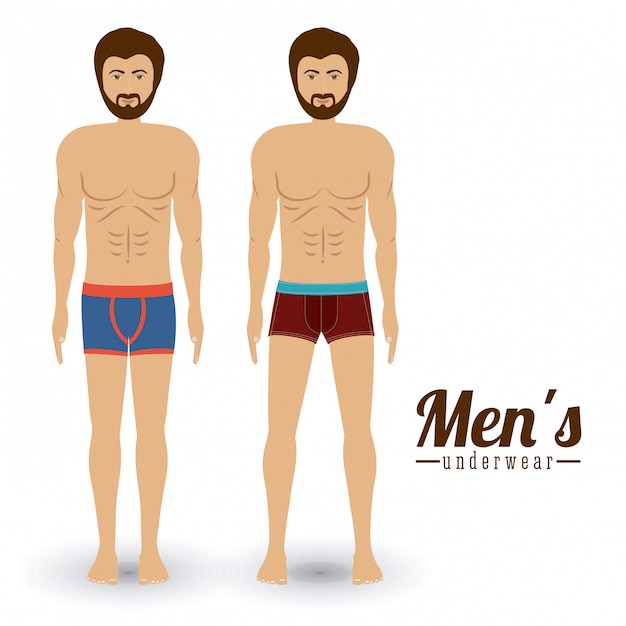 Vector underwear design