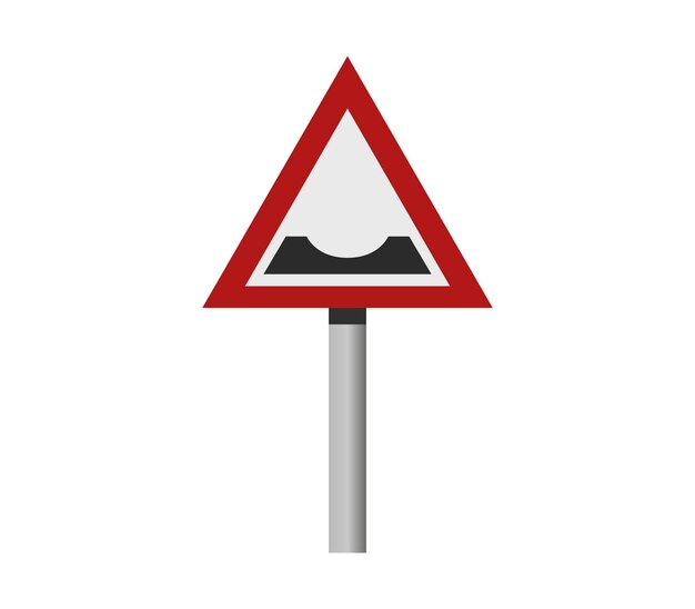 Uneven traffic sign