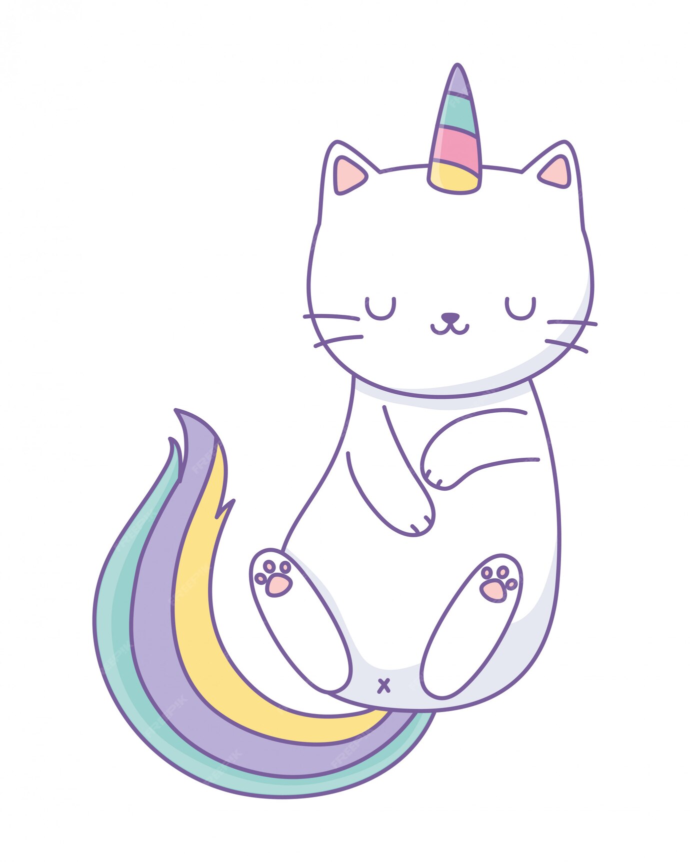 Кот Единорог