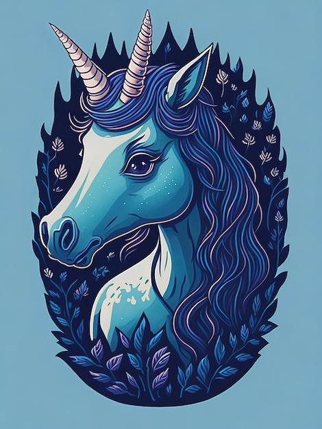 Unicorn Fantasy Tale Captivating and Enchanting Illustration