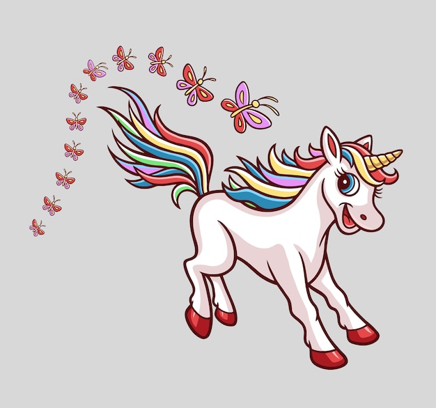 unicorn horse animal playing 