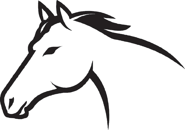 Vector unicorn icon