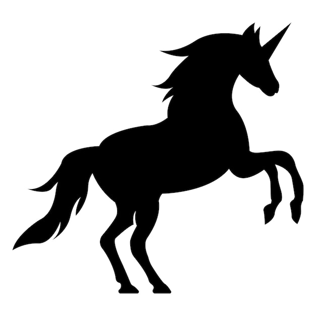 Premium Vector | Unicorn logo icon vector illustration design