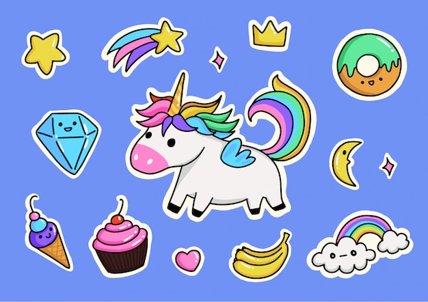 Unicorn stickers