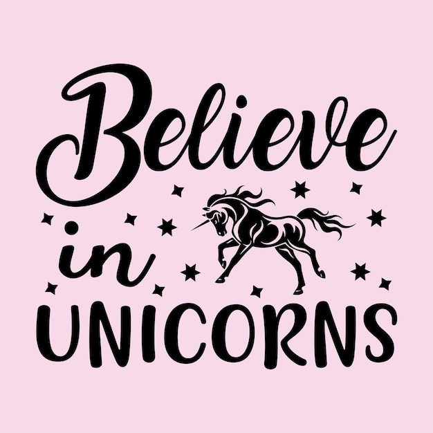 Unicorn SVG Design