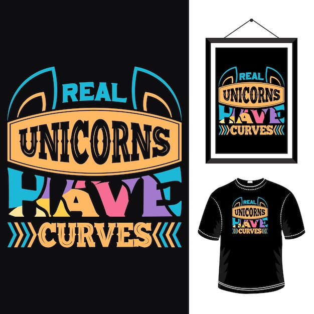 unicorn typography t shirt design unicorn quotes design