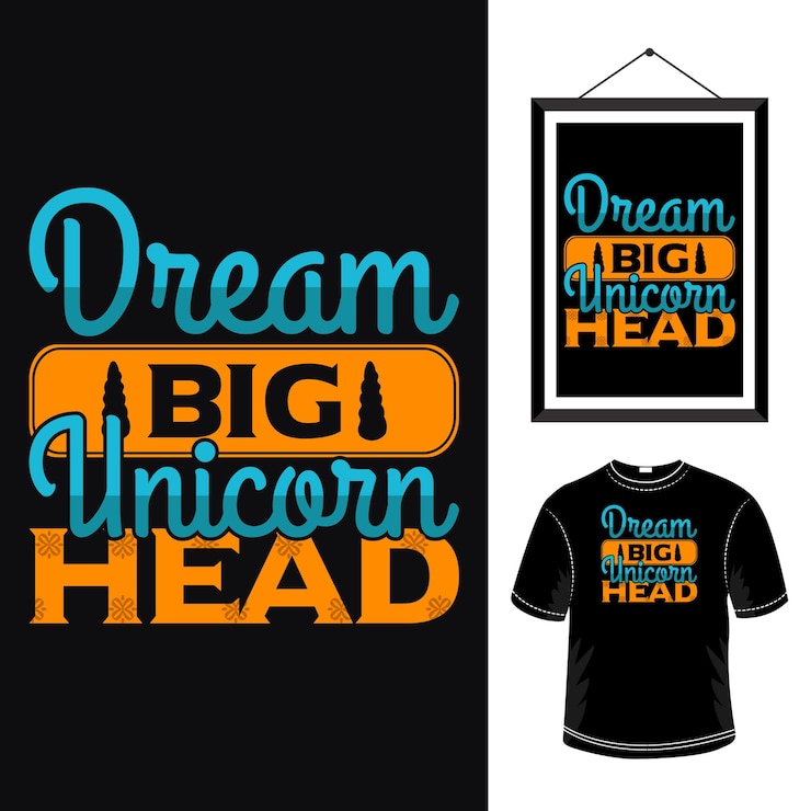 वेक्टर unicorn typography t shirt design unicorn quotes design