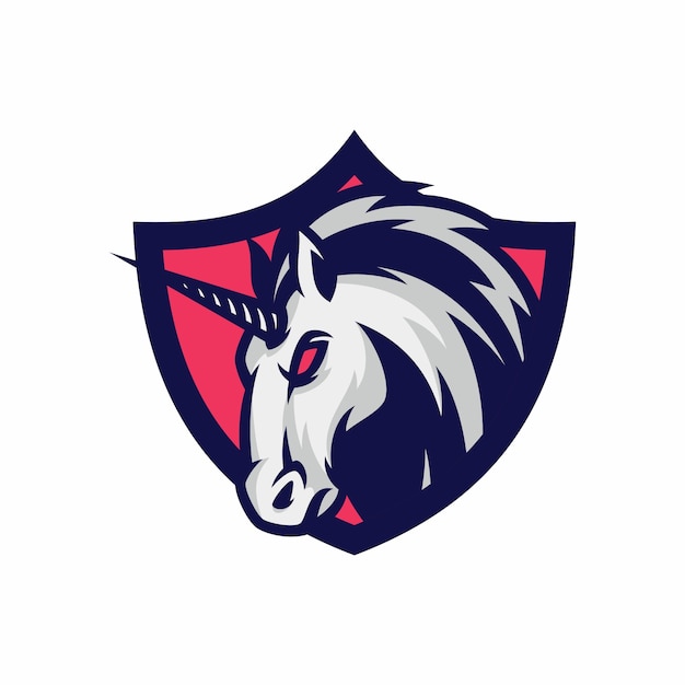 Unicorn - vector logo/icon illustration mascot