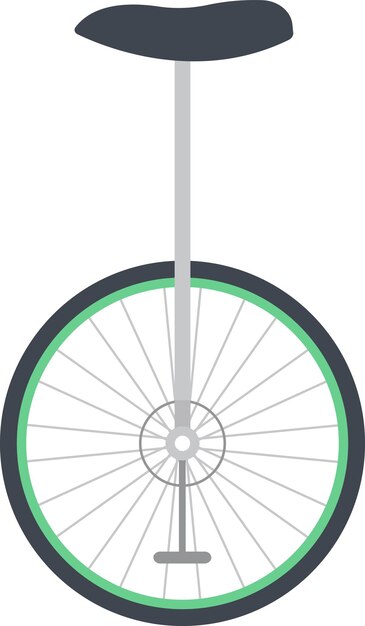 Unicycle Vehicle Icon