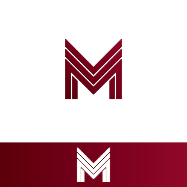 Uniek Letter M-logo