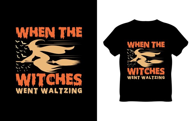 Uniek t-shirtontwerp voor Halloween