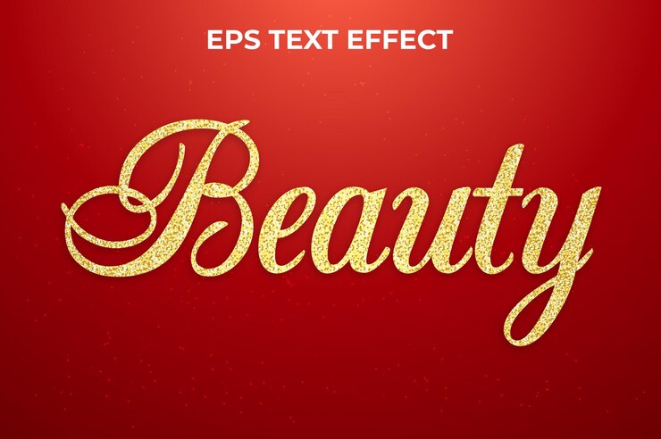 Vector unipue editable art text effcets text effects