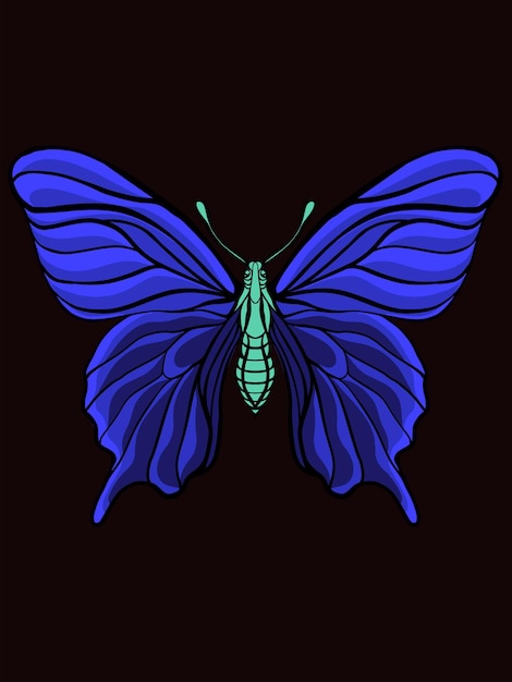 unique butterfly designs vector