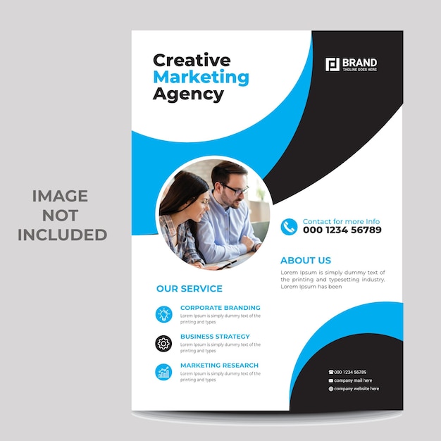 Unique Corporate Flyer Template