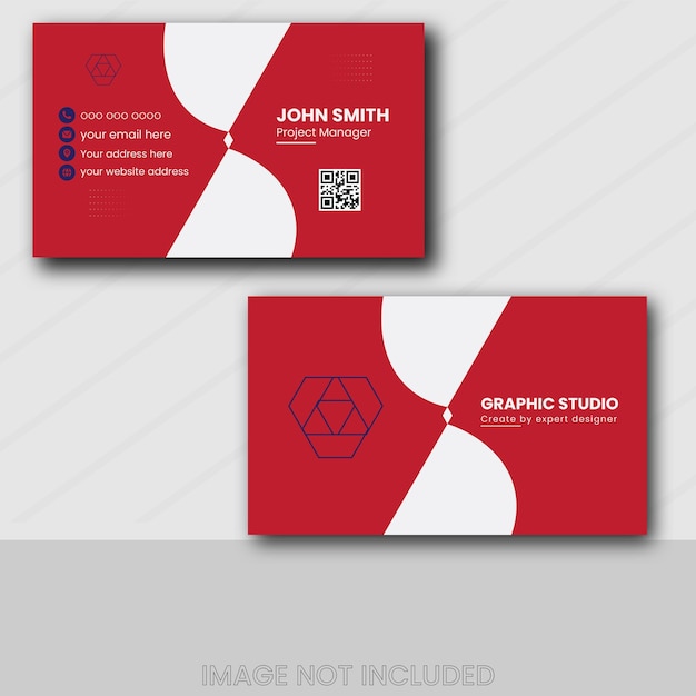 Vector unique design for business card business card design