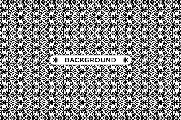 unique ethnic black texture seamless pattern