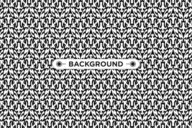 unique ethnic black texture seamless pattern