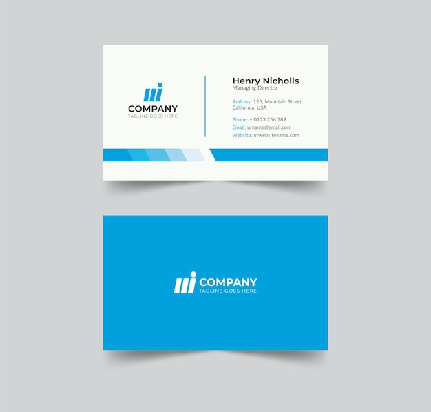 Unique Minimal Business Cards design