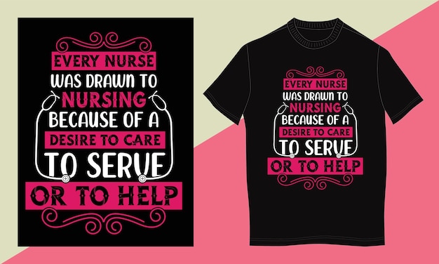 Unique nurse t shirt design