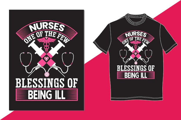 Unique nurse t shirt design