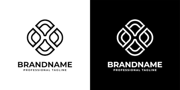 Уникальный логотип с монограммой OH или HO Подходит для любого бизнеса с инициалами OH или HO