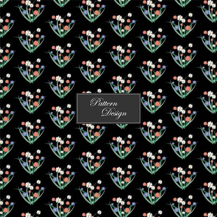 Vector unique pattern design for cloths or fabrics