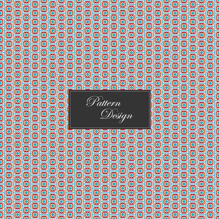Vector unique pattern design for cloths