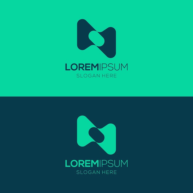 A unique and powerful N letter logo for modern companies