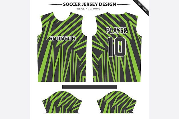 Vector a unique ready to print sports jersey design for team