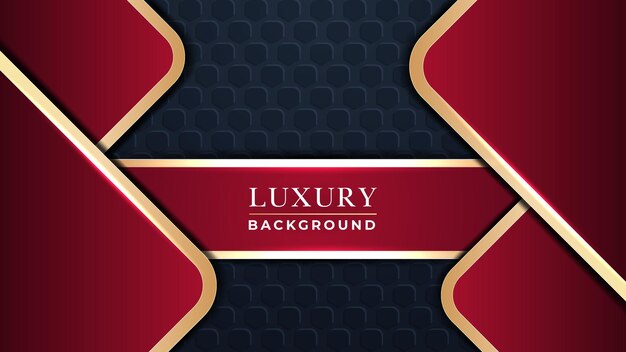 Unique Style Gradient Golden Luxury Background Design