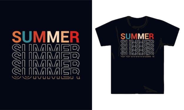 Вектор Дизайн футболки унисекс с типографикой