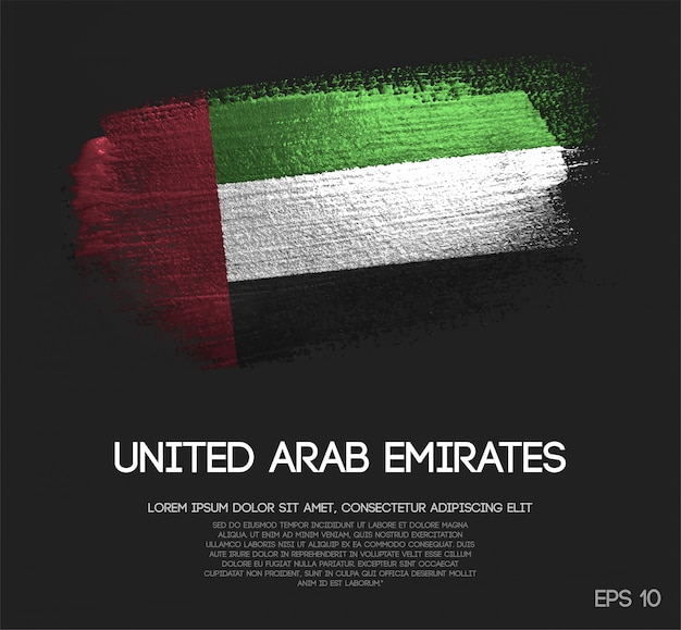 United Arab Emirates Flag 