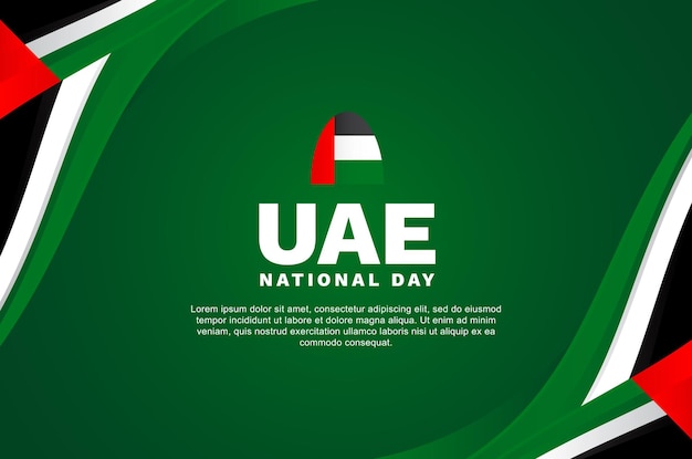 United Arab Emirates National Day Background Event