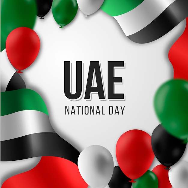 Vector united arab emirates national day event