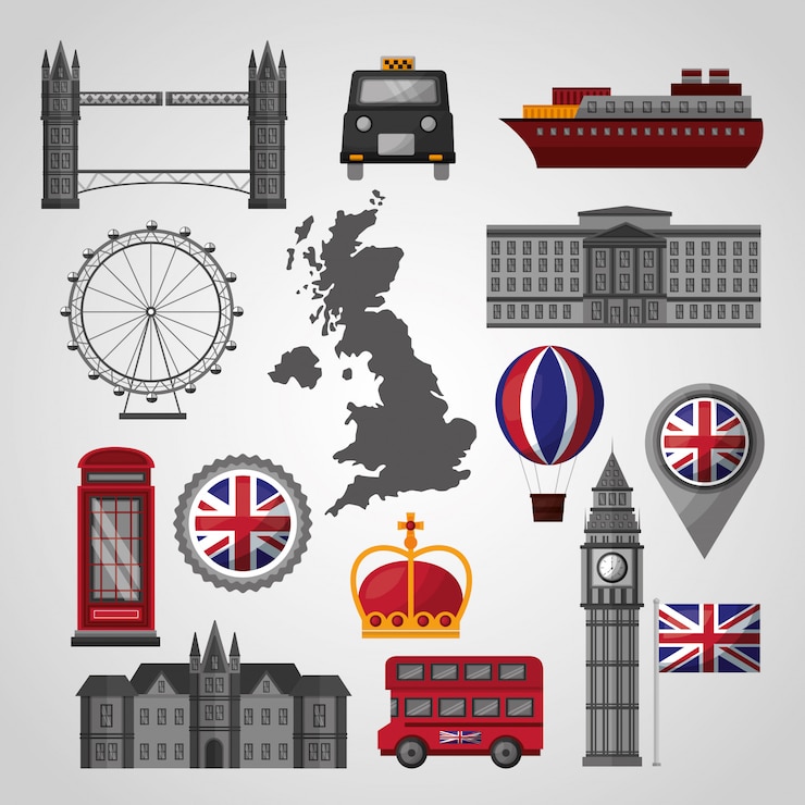 Vector 英国国旗